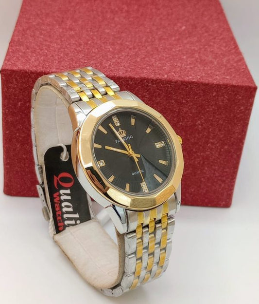 ProKing Silver Gold Wrist Watch